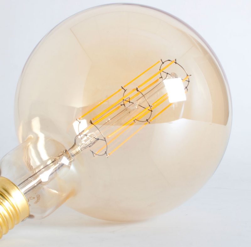 Giant XXL filament ledlamp 11W 2100K dim 200mm Led verlichting shop